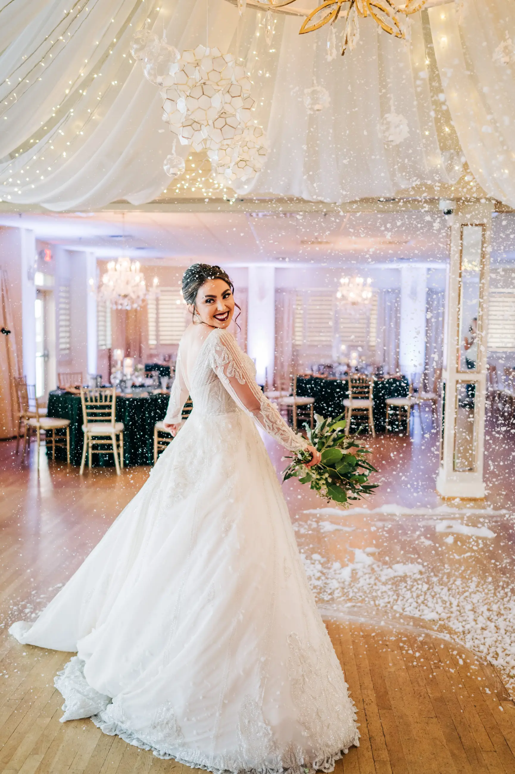 How to Style a Wedding Dress for Every Season Image