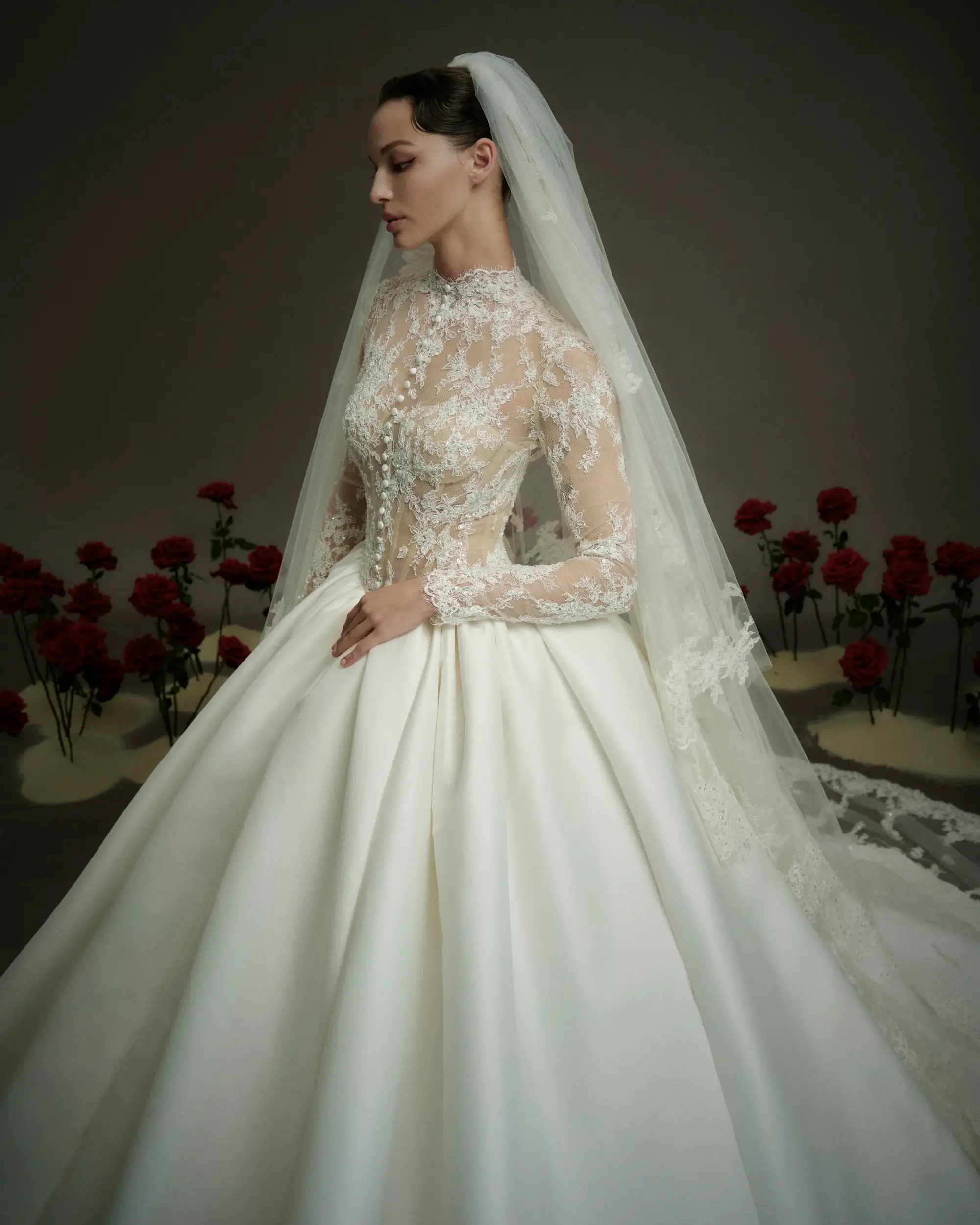 Discover the Elegance of Nicole + Felicia Wedding Dresses at Studio I Do. Desktop Image