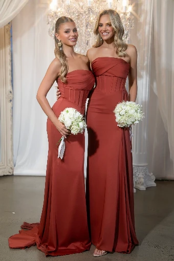 Dollhouse by Allure Bridals Style #DH1013 - Claire #0 default Rust thumbnail