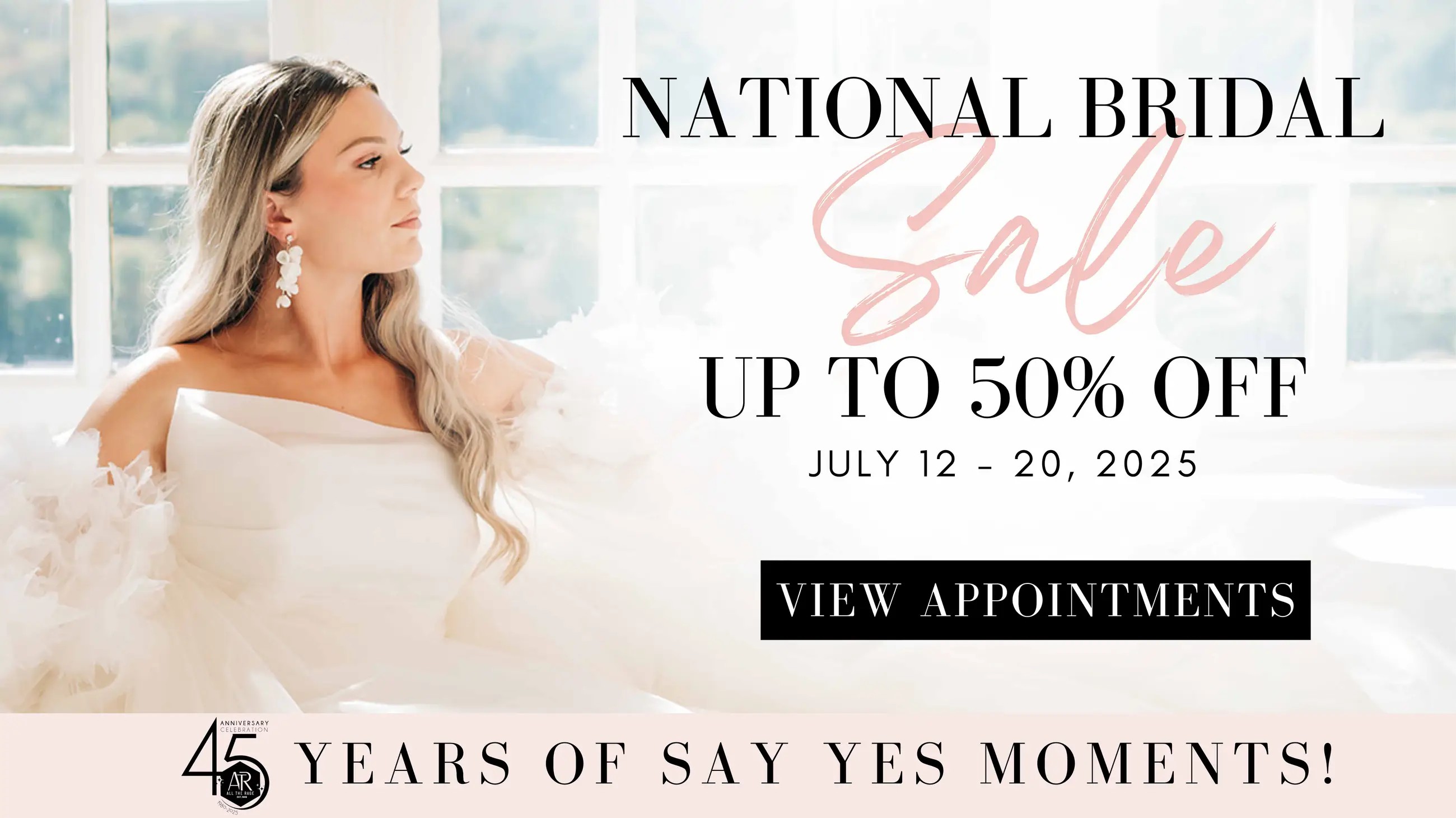 National Bridal Sale at Studio I Do in Virginia
